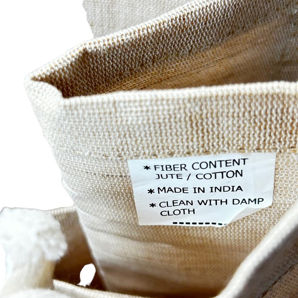 Wine Bottle Shopping Bag Uncork & Unwind - Picture 5 of 7